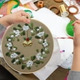 Pmars Clearance！DIY Christmas Embroidery Desktop Wall 3D Art Embroidery