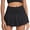 Black, variant on WIBACKER Womens Tennis Skirts High Waisted with Pockets Built-in Shorts Workout Running Pleated Athletic Golf Skorts