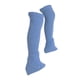 thumbnail image 5 of Calentadores de piernas para patinaje, suaves, ligeros, modernos, tejidos por encima de la rodilla, largos. Azul, 5 of 9