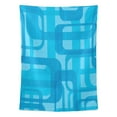 thumbnail image 2 of EREHome Blue Abstract Pattern Home Decoration Wall Tapestry 60x51 inches, 2 of 4