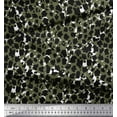 thumbnail image 2 of Soimoi Cotton Duck Fabric Leopard Animal Skin Printed Fabric 1 Yard 42 Inch Wide, 2 of 3