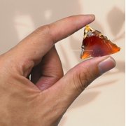 Amber Crystal Raw Stones (2 Pieces)