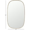 thumbnail image 3 of SAFAVIEH Varia 23 in. x 37 in. Solid Frame Mirror, Gold, 3 of 6