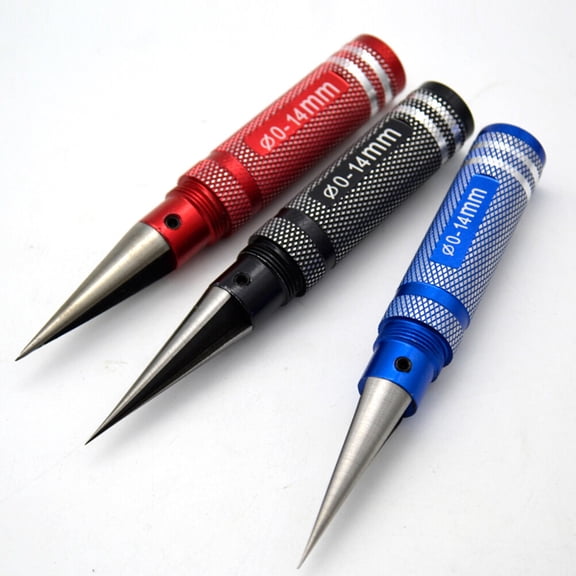 Raindrops Rosy Steel Hole Opener for RC Cars with Safety Aluminum Alloy and Lightweight Design 014mm