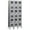 Grey, variant on Salsbury Industries See-Through Metal Locker - Triple Tier - 3 Wide - Assembled - Tan