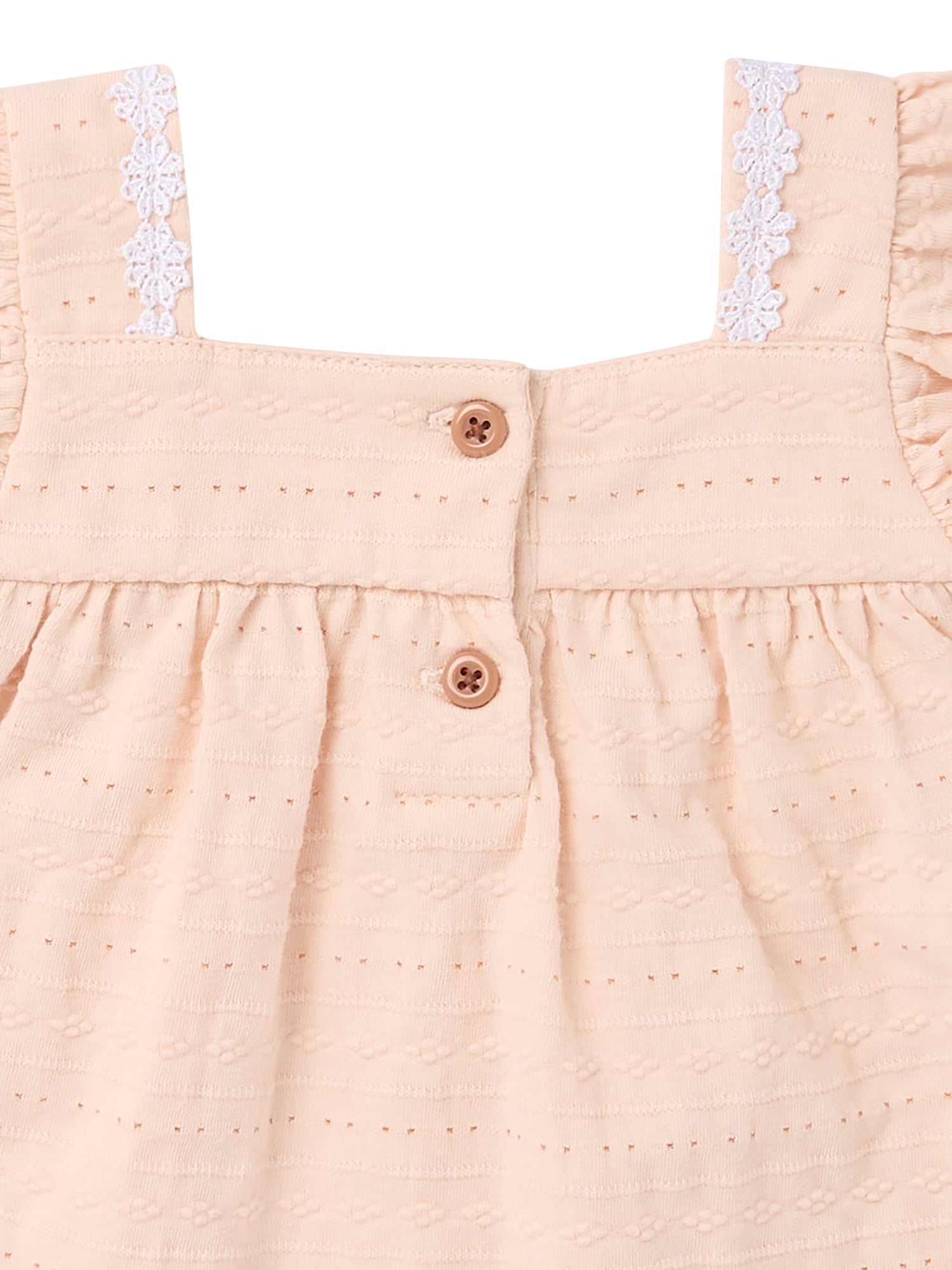 Modern Moments by Gerber Baby Girl Bloomer Outfit Set, 2- Piece, Sizes 0/3 Months - 24 Months