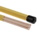 thumbnail image 3 of Baquetas de madera Baquetas Mango de goma Cepillos para piezas de tambor Amarillo perfke Drum Sticks Brushes, 3 of 7