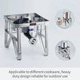 thumbnail image 3 of ARC USA Outdoor Propane Burner 200,000 BTU/H Stainless Steel Outdoor Stove for Turkey Fryer, 3 of 6