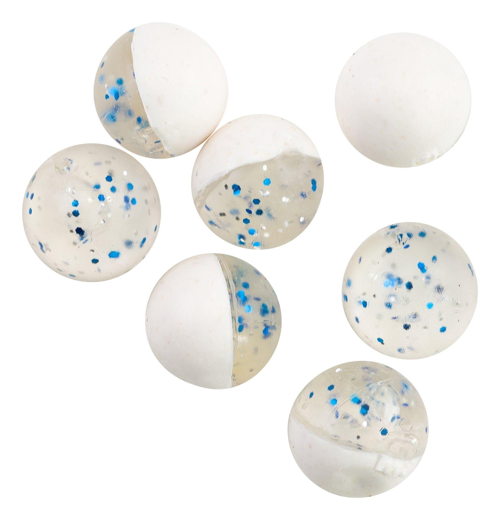 Berkley PowerBait Power Clear Eggs Floating Fishing Bait, Clear Silver Blue-Fl. White,