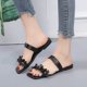 thumbnail image 4 of Zapatillas con punta abierta para mujer, sandalias cómodas, informales, cómodas, para la playa Wmkox8yii ytu5602, 4 of 6