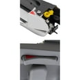 thumbnail image 6 of Brock Replacement Passengers Inside Front Chrome & Sliding Gray Door Handle Compatible with 02-05 Sedona 0K53B 5833044 0K53A 7233044, 6 of 9