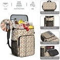 thumbnail image 5 of Japanese Food Cooler Backpack - High-Capacity 20L Insulated Leakproof Lunch Bag for Camping, Beach, Road Trips & Sushi Parties, 5 of 6