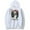 White, variant on Overlord Merch Albedo Hoodie Unisex Pocket Drawstring Casual Sweatshirt Fashion Long Sleeve Pullover