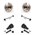 thumbnail image 1 of Transit Auto Front Hub Bearing Assembly Suspension Lower Ball Joint and Sway Bar Stabilizer Link Kit for Car Mazda 3 - Left Right Side (Driver Passenger) K77-102155, 1 of 2