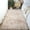 Beige, variant on Super Soft Fluffy Modern Bedroom Rug,Tie-Dyed Light Grey Indoor Shag Fuzzy Carpets,Modern Area Rug Non-Slip Shag Carpet for Living Room Bathroom Kitchen Home Decor Floor Mat Easy Clean 19.7×63inch