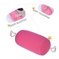 thumbnail image 3 of Round Neck Pillow,Lower Back Support Cylinder Microbead Roll, Soft Touch Fabric,Tube Cervical Support For Travel Or In Home,30×14CM, 3 of 6