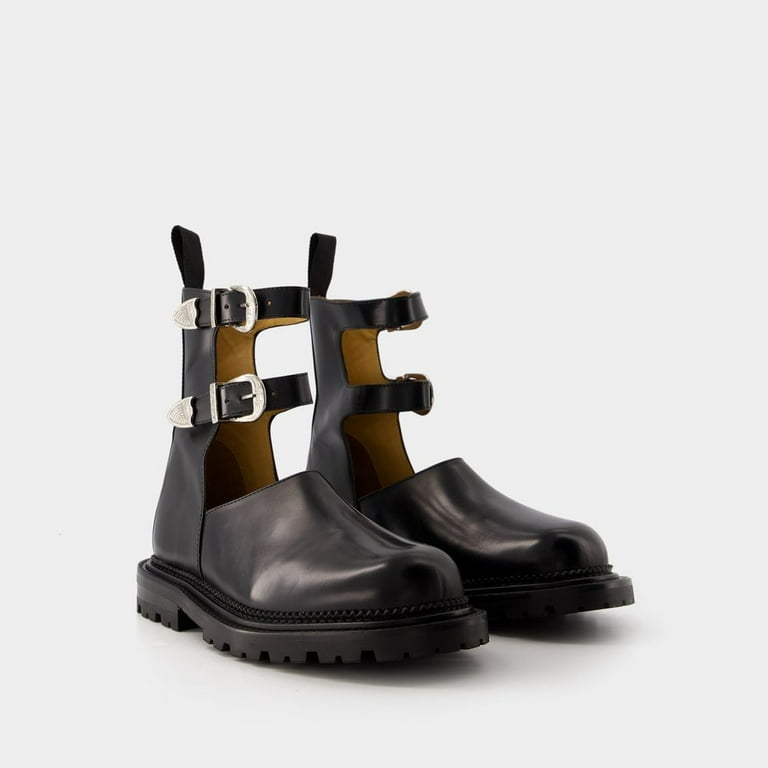 Toga Pulla Boots - Leather - Black Black (Women's) - Walmart.com Toga Pulla Boots - Leather - Black Black (Women's) - Walmart.com