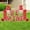 Red; White, variant on VictoryStore 18" Red Be Mine - Disco Style Valentine's Day Yard Card Set, 12 Pieces Total