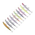 thumbnail image 2 of Señuelos de pesca Luya Mino 10 unidades 24 g 18 cm NikouMX Ojos Luya D Anzuelos fuertes, 2 of 8