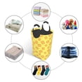 thumbnail image 5 of Lsque Toast Laundry Basket, Laundry Hamper, Dirty Clothes Hamper for Laundry, Collapsible, Waterproof Laundry Baskets with Aluminum Handles for Laundry, Dorm, Family, 5 of 6