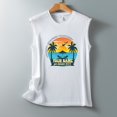 thumbnail image 4 of Camiseta holgada sin mangas con cuello redondo y estampado de moda para mujer Pompotops lopia993899, 4 of 4