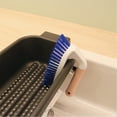 thumbnail image 6 of Hard Bristle Cleaning Brush, Handheld Scrub Brush with Short Handle for Bathroom Tile, Bathtub, and Shower, Non-slip Grip & Durable Plastic Construction for Deep Cleaning on Floors,, 6 of 7