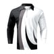 thumbnail image 4 of Playeras De Algodon Para Hombre, Camiseta Informal De Otoño A Cuadros, Camiseta De Manga Larga Con Solapa Y Botones, 4 of 4