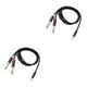 thumbnail image 4 of Methold Cable de audio Doble enchufe chapado en oro Diseño conveniente Cable adaptador Carcasa de aleación de aluminio Fuerte resistencia a la Type2 NO2, 4 of 5