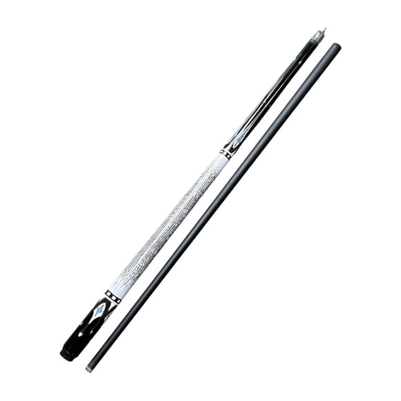 jinwen Bâton de Queue de Billard Pointe 12,5 mm Queue de Billard pour Pratique Queue Bureau Maison Noir