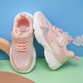 thumbnail image 4 of Godom Girls Sneakers Slip-On Sneakers Kids Sparkle Pop Lightweight Shoes Soft Walking Shoe, 4 of 7