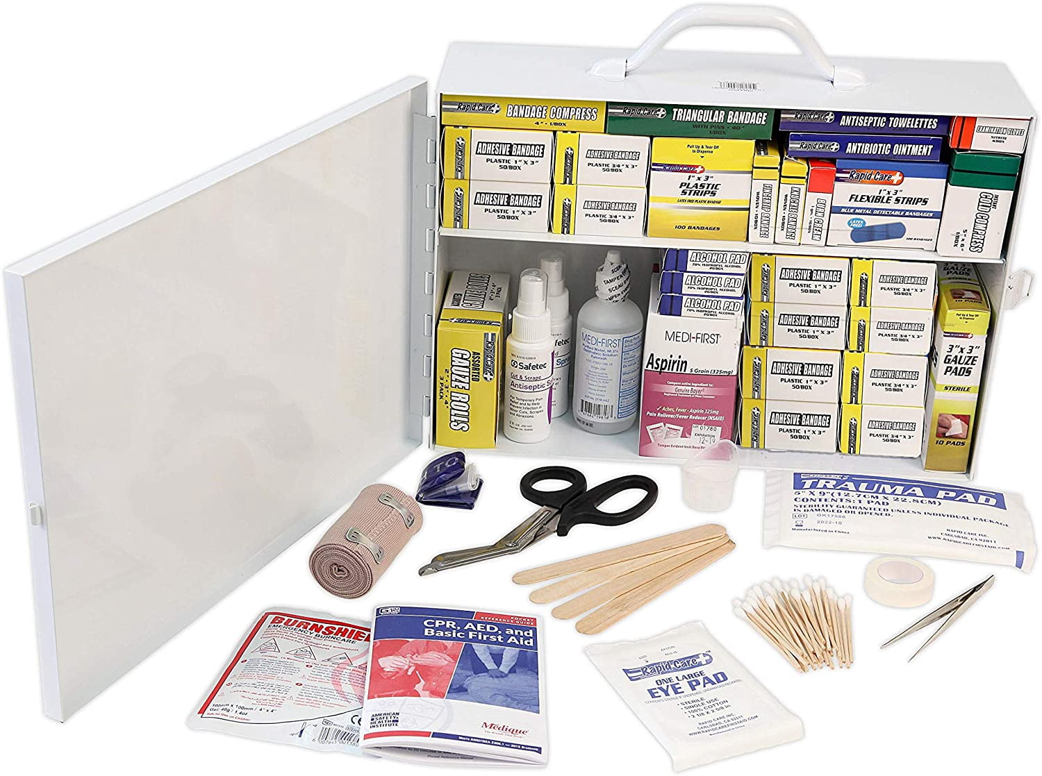 Rapid Care First Aid 80097 2 Shelf All Purpose First Aid