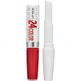 thumbnail image 4 of (2 pack) Maybelline SuperStay 24 2-Step Liquid Lipstick, Optic Ruby, 4 of 9