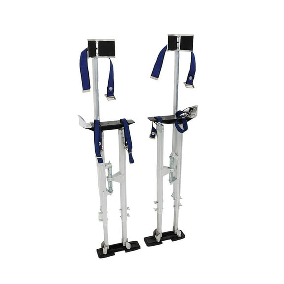 36-48 Inch Drywall Stilts Aluminum Alloy Stilts Adjustable Height Fit for Work High above The Ground