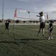 thumbnail image 7 of PowerNet Volleyball Warm Up Net, Portable Volleyball Net for Backyard Games & Training, Indoor Outdoor Volleyball Practice Equipment, Foldable One Piece Quick Setup Frame Volleyball Training Net, 7 of 7