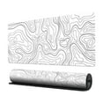 thumbnail image 1 of Large Mouse Pad,Gaming Mouse Pads Mouse Pad with Large Heat Map Abstract Lines New Fluid Ripple Antis Slip Pad Gaming Mouse Pad,Keyboard and Mouse Pad,Computer Mouse Pad, 1 of 7