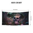 thumbnail image 2 of Sikiie Forest Mushroom Skull Beach Towel for Women Men, Pool Bath Beach Camping Beach Towel Adult Blanket for Travel Swim 27.5"x 55", 2 of 6