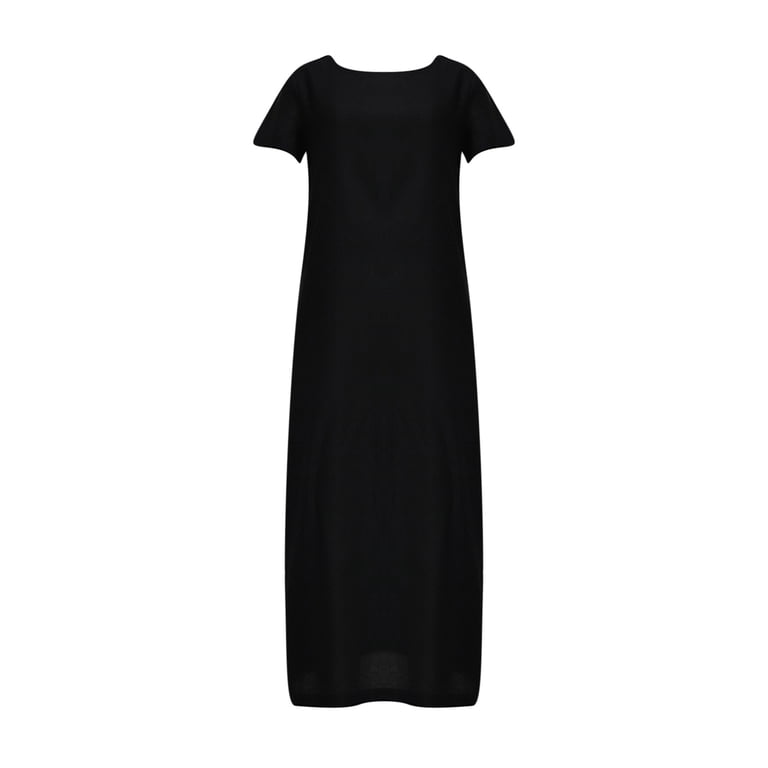 knee length dresses for ladies Buy Women Brown Oversized T-Shirt Dress Online at Best Price main image 1