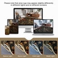thumbnail image 5 of DEORAB 5x7 Vintage Floral Area Rugs, Machine Washable Rugs for Living Room, Non Slip Rug with Rubber Backing, Runner Rug for Bedroom Entryway Dining Home Office, 5 of 9