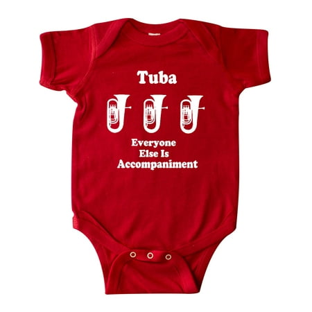 

Inktastic Funny Tuba Player Music Joke Gift Baby Boy or Baby Girl Bodysuit