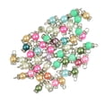 thumbnail image 1 of 50 Uds., Colgante de de multicolor con de plata, , , colgantes para joyas, collar, pendiente, perfecl Colgante de perlas, 1 of 7