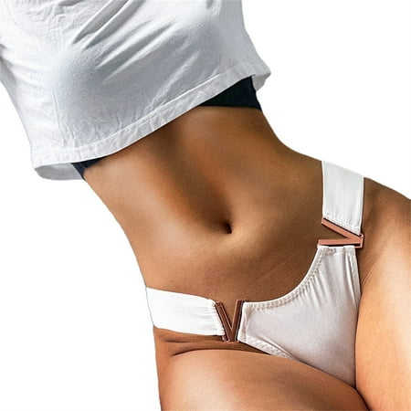 

WEARELLA Womens Solid Color Sexy Lingerie G-String Panties Underwear Thongs Briefs