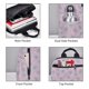 thumbnail image 3 of Disketp Flamingo Mochila Ligera e Impermeable, Mochila de Día Resistente para Viajes, Senderismo y Uso Diario para Hombre y Mujer, 3 of 7