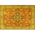 thumbnail image 1 of Ahgly Company Indoor Rectangle Persian Yellow Traditional Area Rugs, 8' x 12', 1 of 4