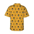 thumbnail image 3 of Daiia Cute Dog Hawaiian Shirt for Men Gentle Cotton Regular Short Sleeve Casual-XX-Large, 3 of 9