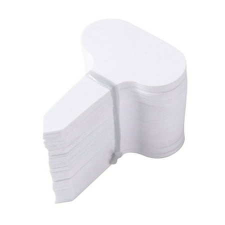 Cline Plastic Labels - 100pcs Plastic Markers Garden Labels T-type Tags Nursery Seed Label