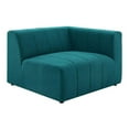 thumbnail image 2 of Modway Bartlett Upholstered Right Arm Chair, Teal Blue, 2 of 9