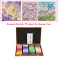 thumbnail image 4 of Oil Pastels, Delicate Easy Coloring Oil Pastel Kit Strong Adhesion Colorful 72 Colors  For Artists For Portraits, 4 of 8