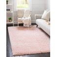 thumbnail image 1 of Rugs.com Infinity Collection Solid Shag Area Rug 2' x 3' Pink Lace Shag Rug Perfect for Living Rooms, Large Dining Rooms, Open Floorplans, 1 of 5