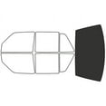 thumbnail image 2 of Rvinyl Window Tint Kit Compatible with Volkswagen Jetta 1990-1992 - Rear Windshield Precut Kit - 20%, 2 of 8