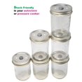 thumbnail image 4 of Tapa para frascos Mason de boca ancha Root Mushroom Farm, 6 piezas, PTFE, 4 of 6